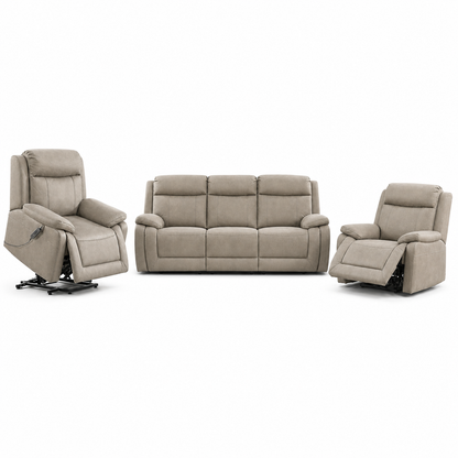 Panorama Recliner complete configuration on a white background