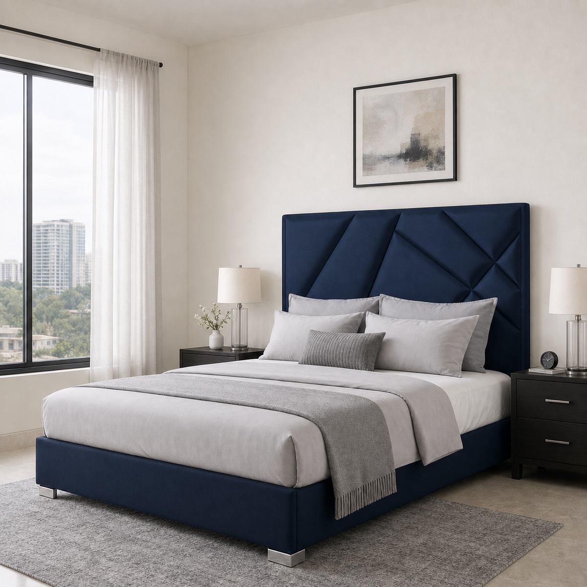 Pax - Bed Blue lifestyle view