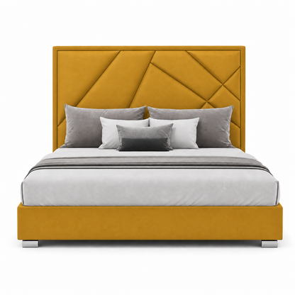 Pax - Bed Yellow plain white background view