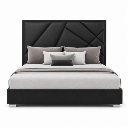 Pax - Bed, complete front three-quarter studio bed view