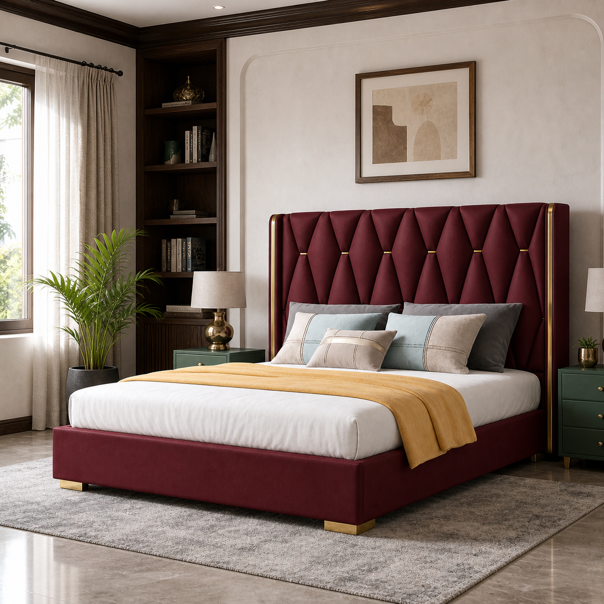 Penn - Bed Red lifestyle view