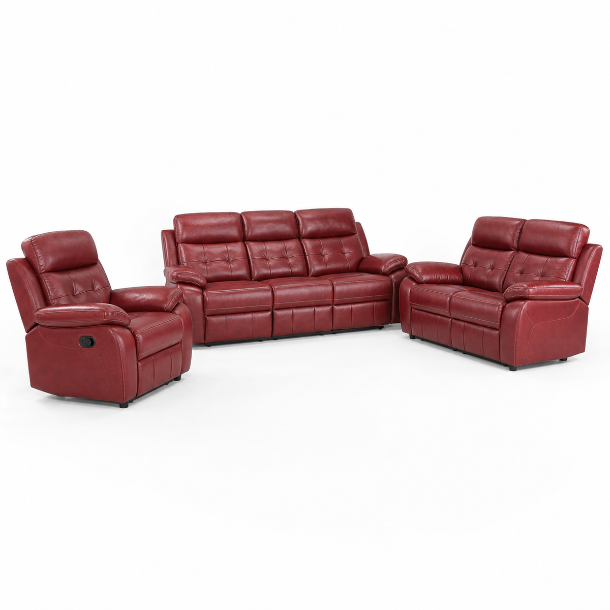 Perch Recliner complete configuration on a white background