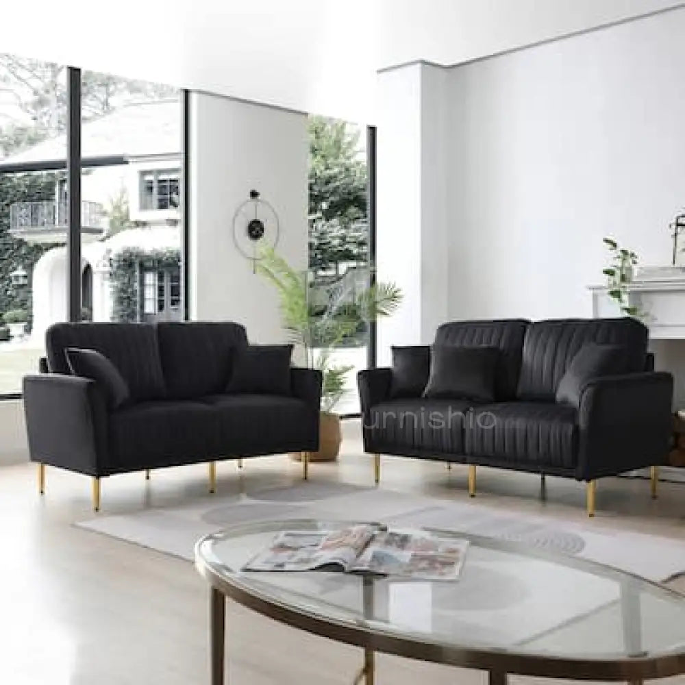 Plush - 3 + 2 + 1 Sofa Set