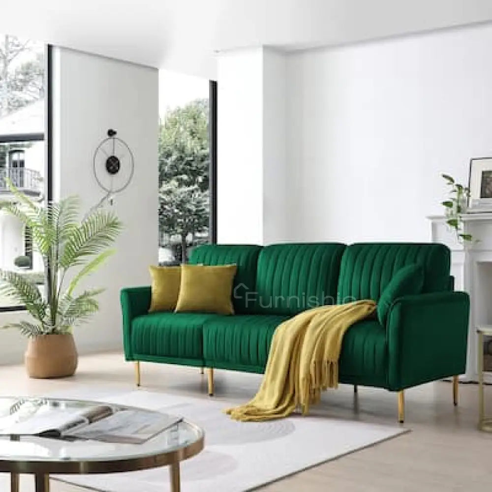 Plush - 3 + 2 + 1 Sofa Set