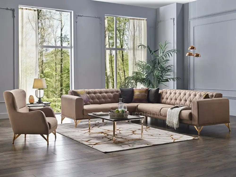 Primo - L Shape Sectional Sofa