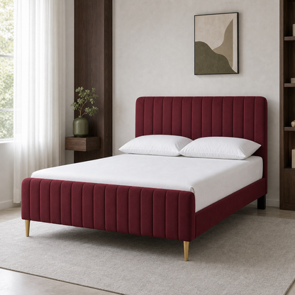 Pryce - Bed Red lifestyle view