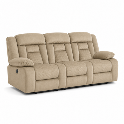 Quarry Recliner 3 seater beige 02 white