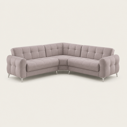 Quill - L shape sectional sofa, complete sectional sofa studio view