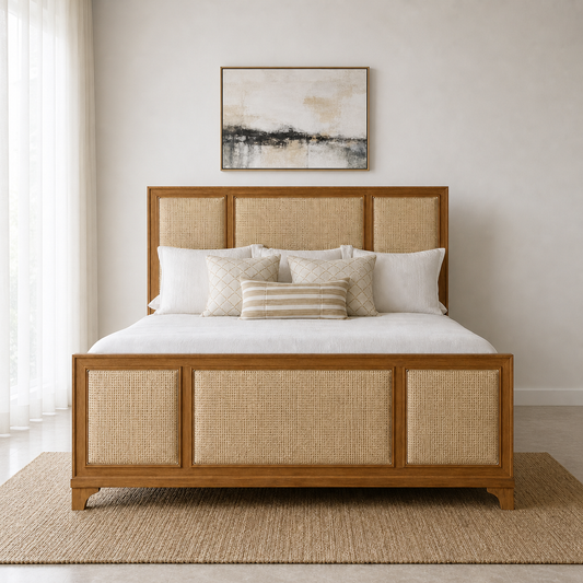 Rafe - Bed, complete straight-on bed view