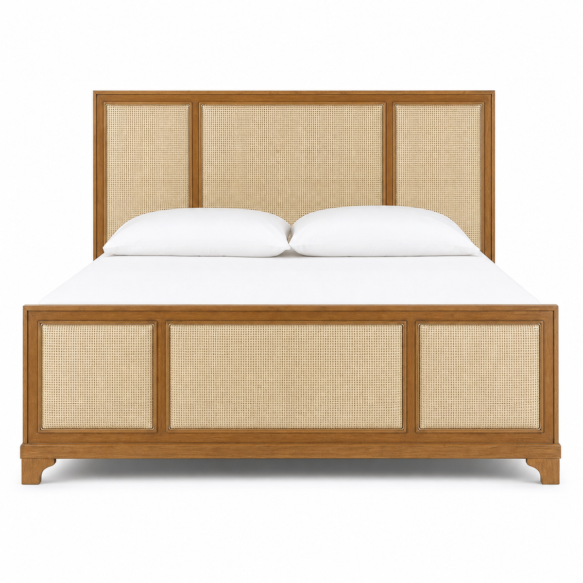 Rafe - Bed, complete front three-quarter studio bed view