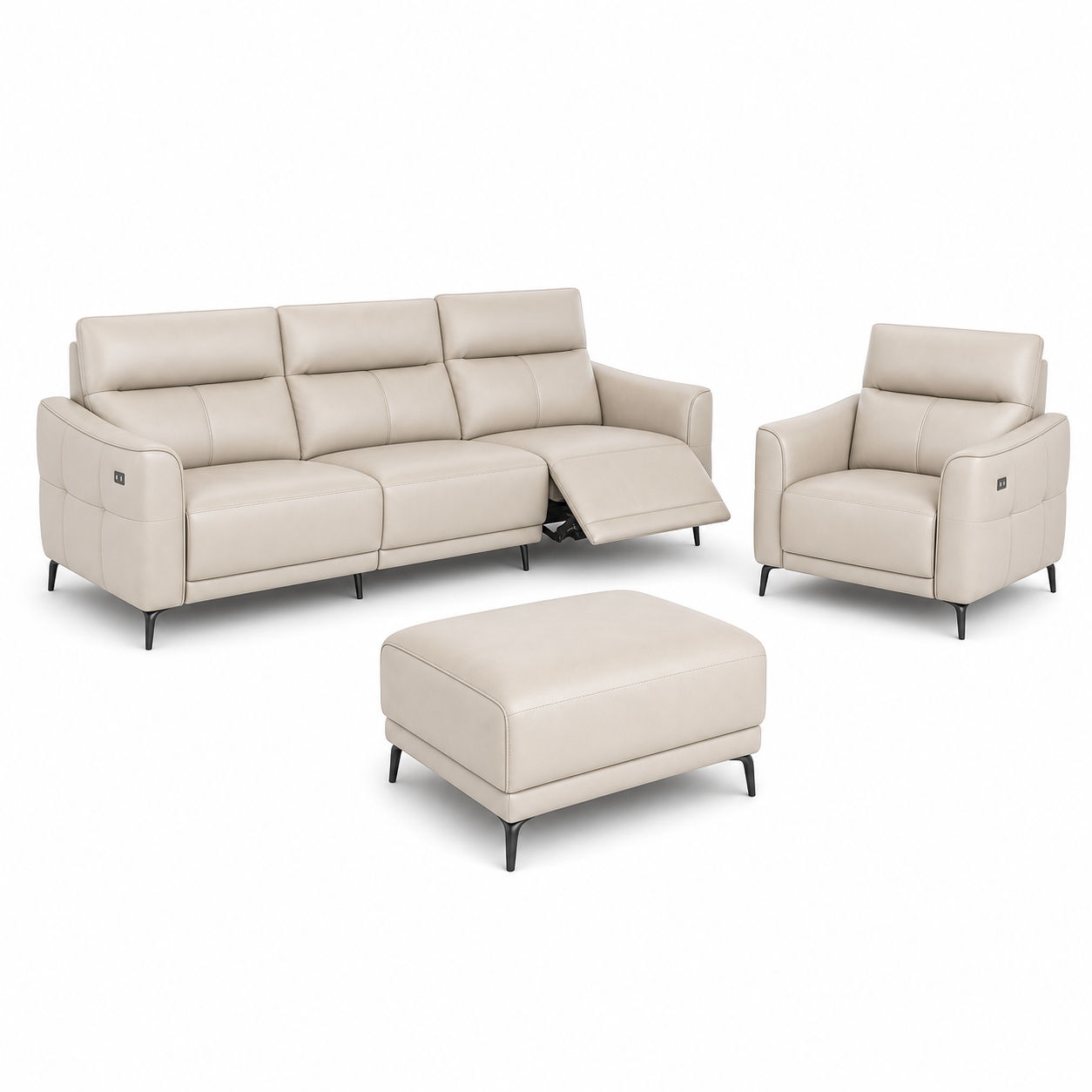 Reef Recliner complete configuration on a white background