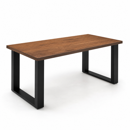 Rex - Wooden Top Dining Table, table-only or source-conservative construction studio view