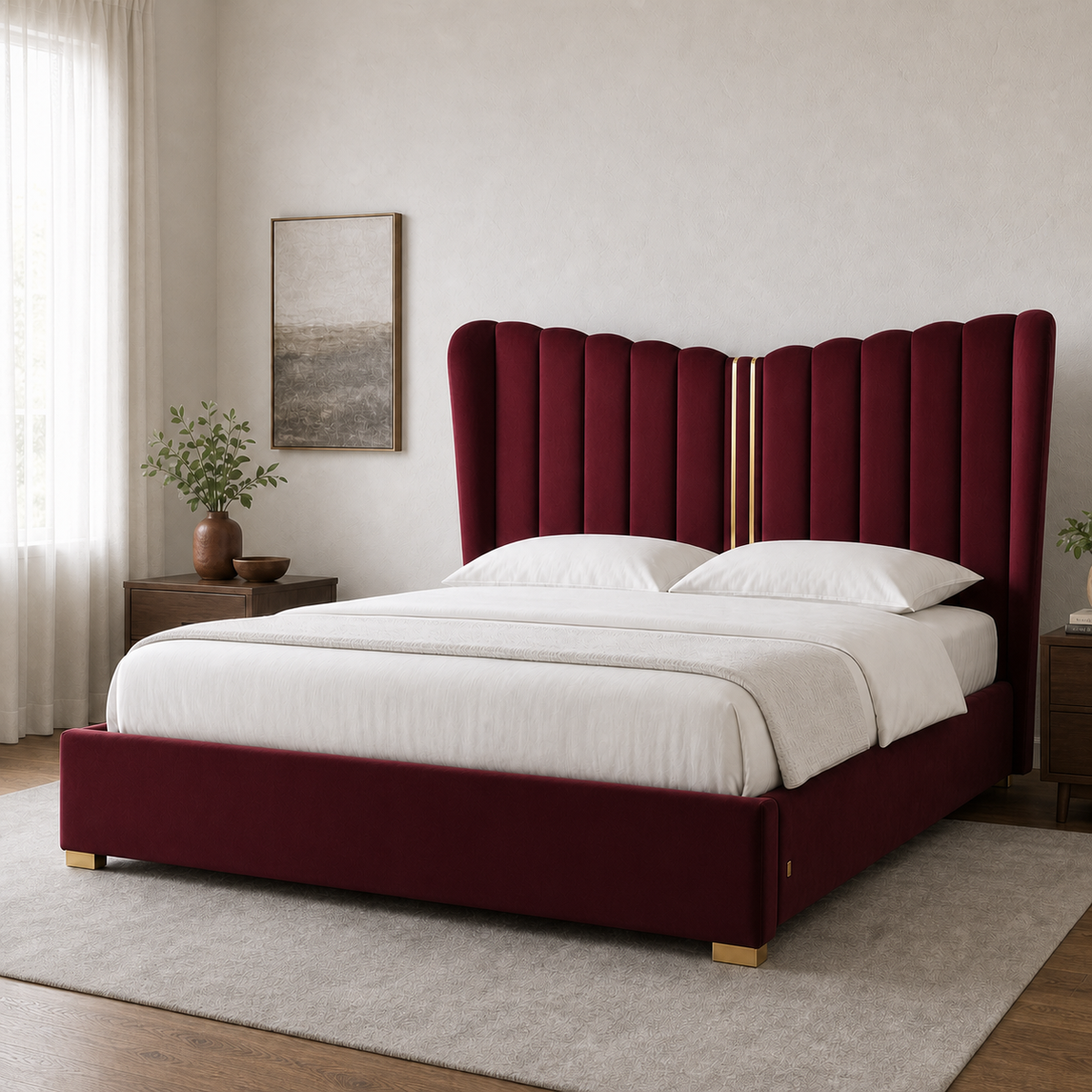 Rey - Bed Red lifestyle view