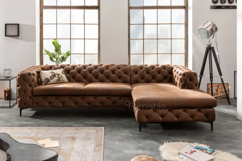 Rhea - L Shape Sectional Sofa