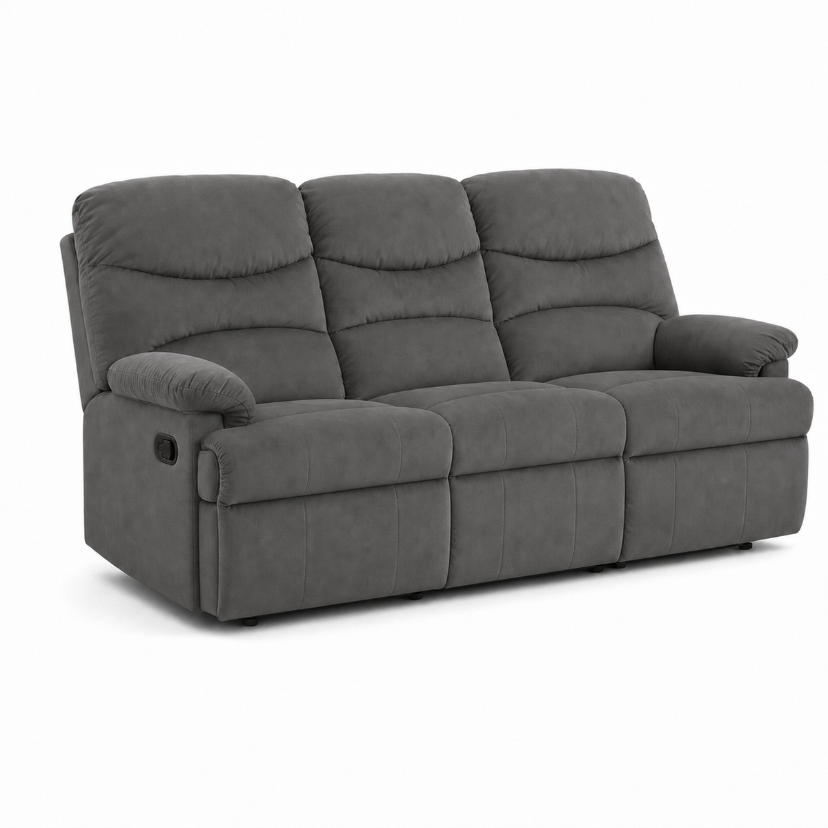 Rhythm Recliner 3 seater grey 02 white