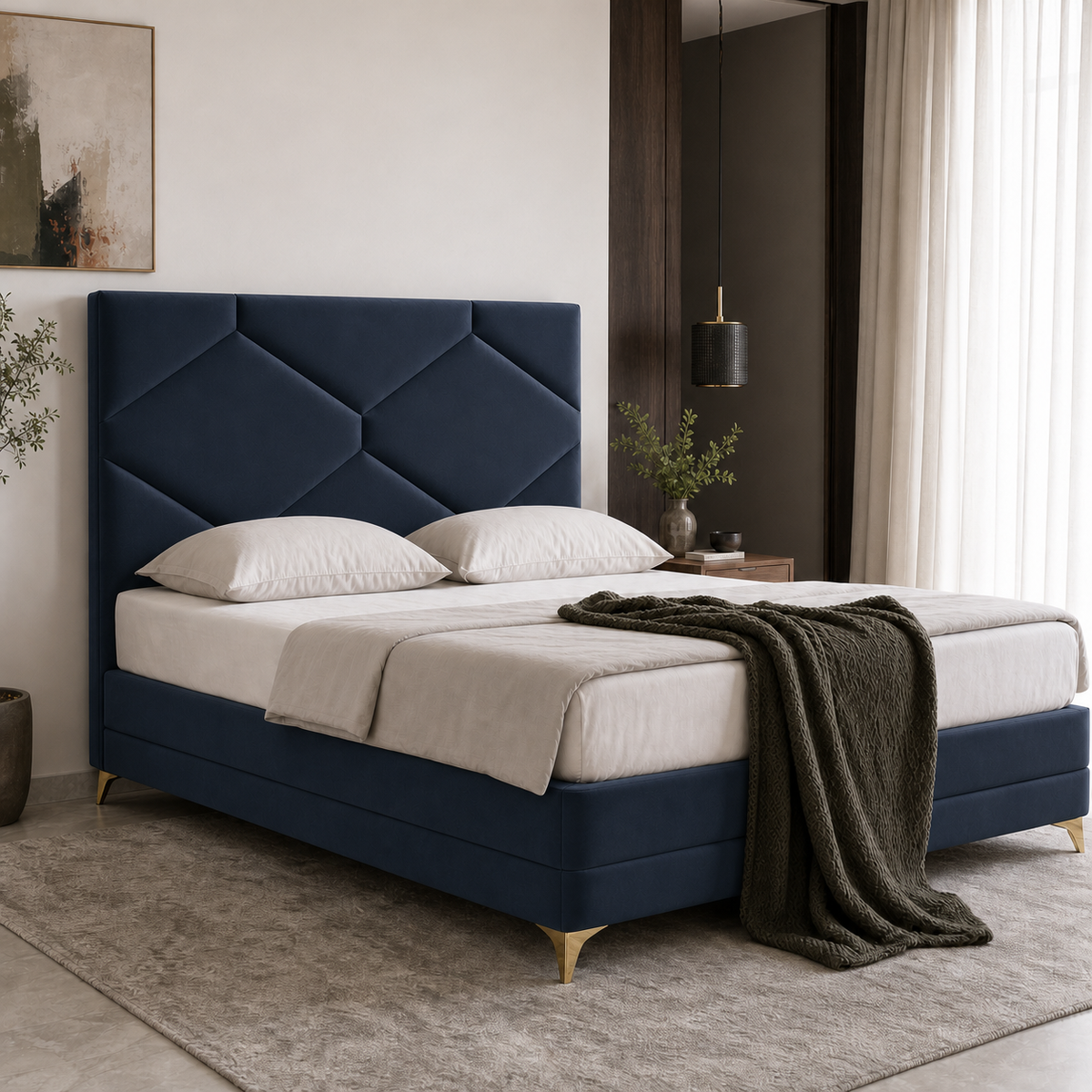 Rilo - Bed Blue lifestyle view