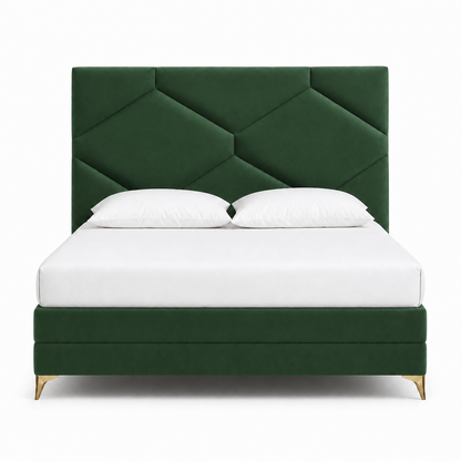 Rilo - Bed Green plain white background view