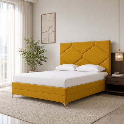 Rilo - Bed Yellow lifestyle view