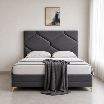 Rilo - Bed, complete straight-on bed view