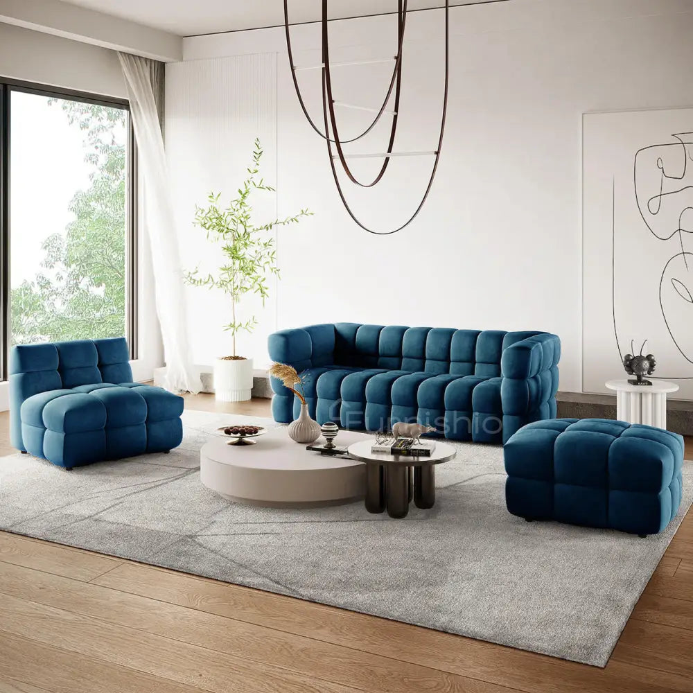 Rust - 3 + 2 + 1 Sofa Set