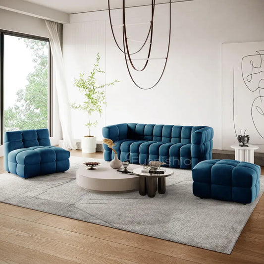 Rust - 3 + 2 + 1 Sofa Set
