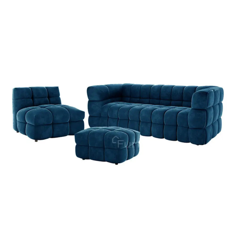 Rust - 3 + 2 + 1 Sofa Set