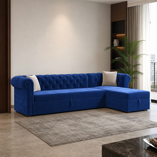 Rylan - Sofa bed, source-proven closed sofa hero in a contemporary living room