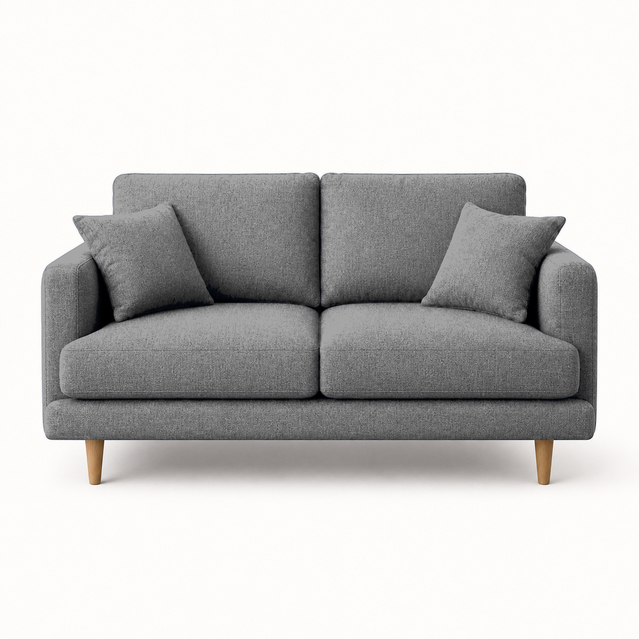 Seren 3+2+1 Sofa Set, 2 seater, grey, studio view