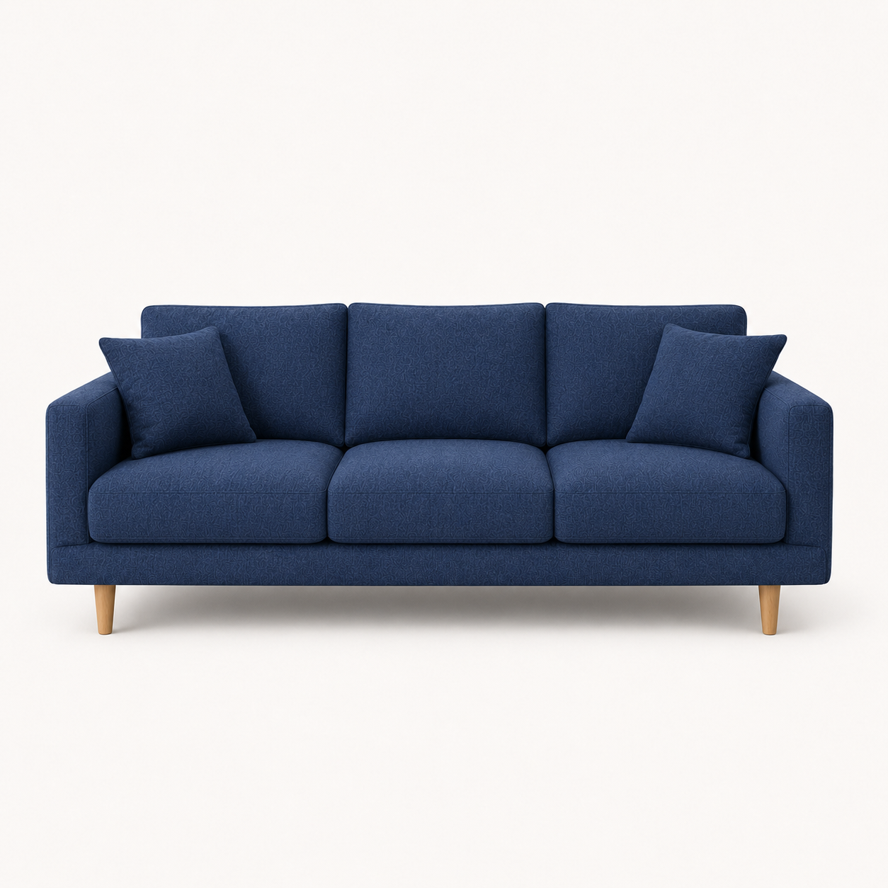 Seren 3+2+1 Sofa Set, 3 seater, blue, studio view