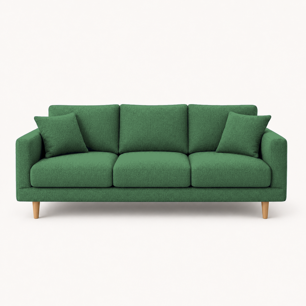Seren 3+2+1 Sofa Set, 3 seater, green, studio view