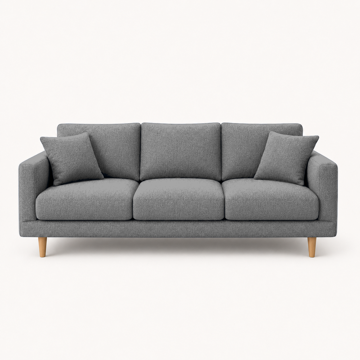 Seren 3+2+1 Sofa Set, 3 seater, grey, studio view