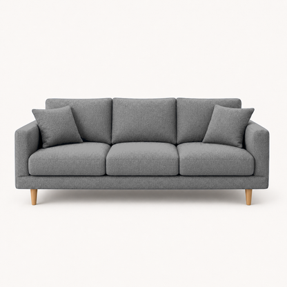Seren 3+2+1 Sofa Set, 3 seater, grey, studio view
