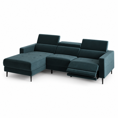 Serene Recliner complete configuration on a white background