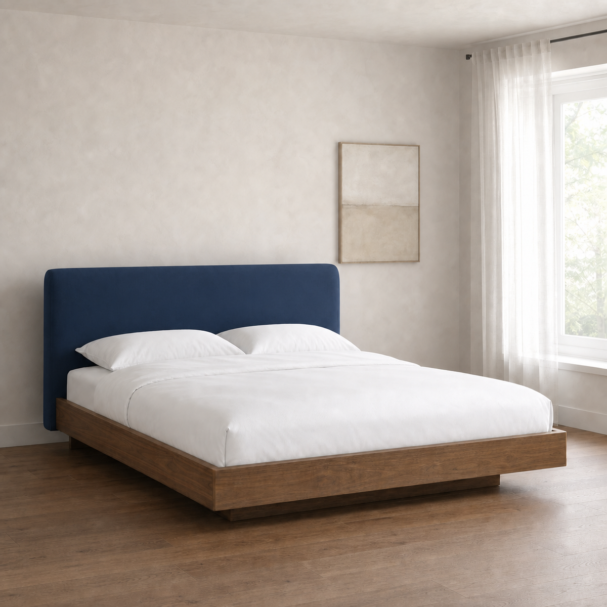 Skye - Bed Blue lifestyle view