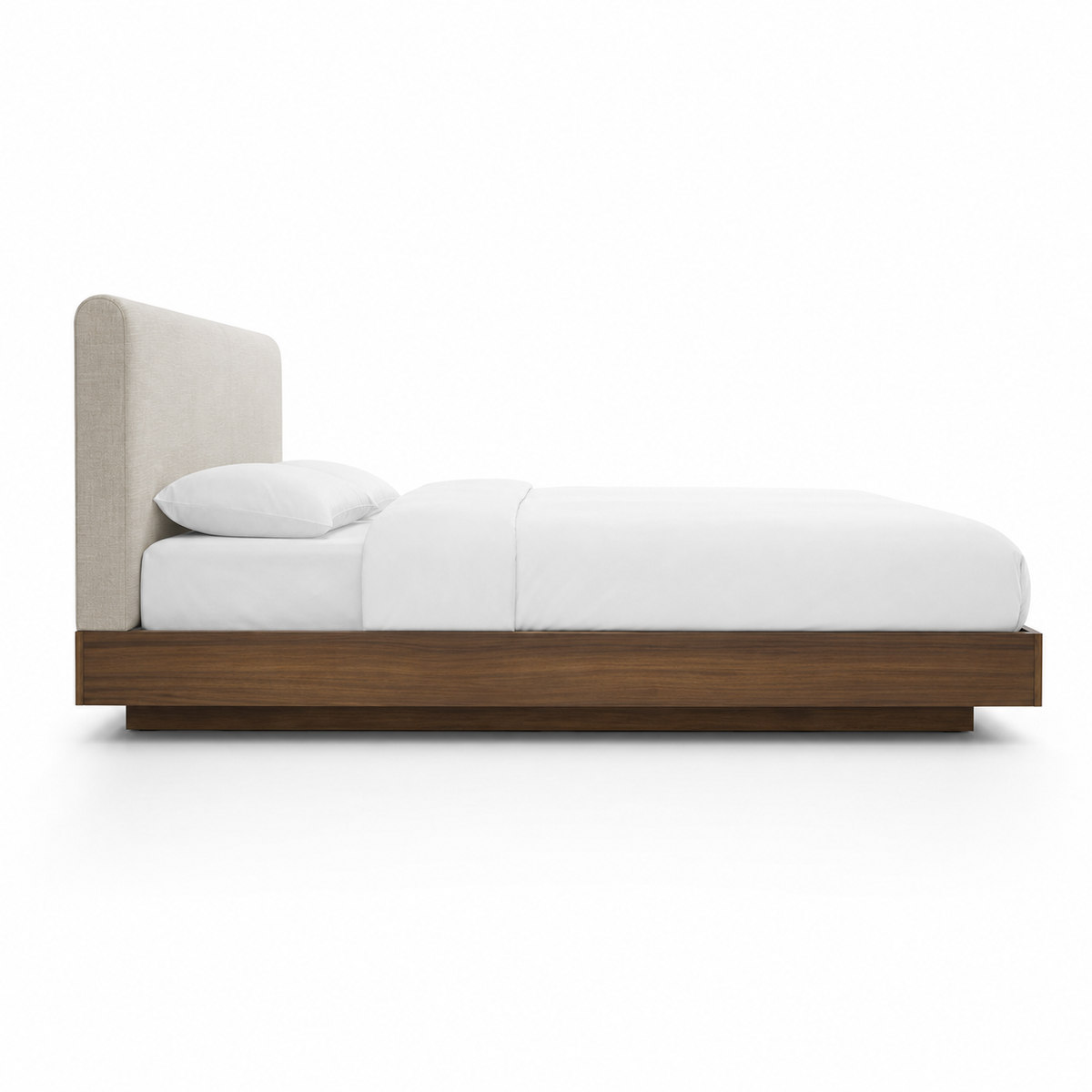 Skye - Bed, complete long-side studio bed view