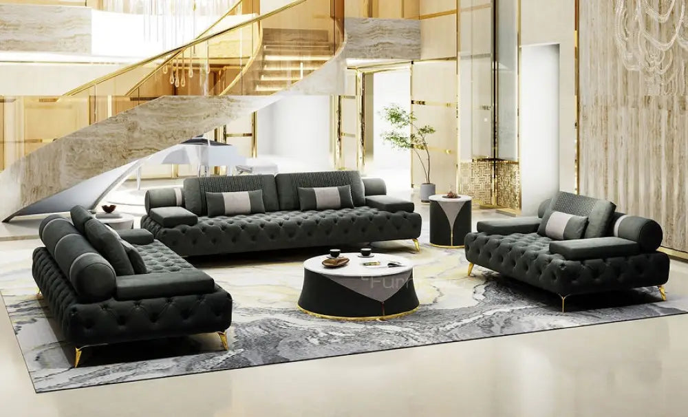 Solace - 3 + 2 + 1 Sofa Set