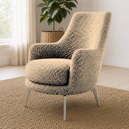 Solis 3+2+1 Sofa Set, 1 seater, beige, detail view
