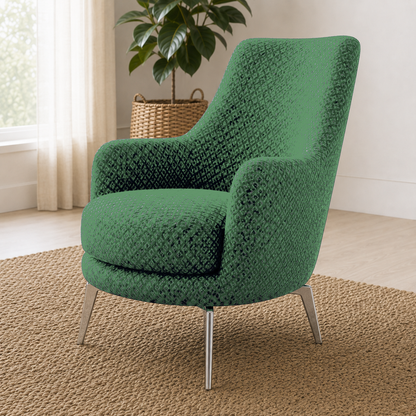 Solis 3+2+1 Sofa Set, 1 seater, green, detail view