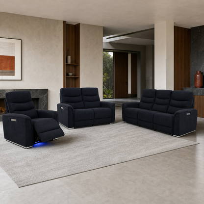 Solstice Recliner complete configuration from an alternate angle