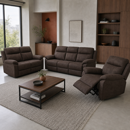 Spire Recliner complete configuration from an alternate angle