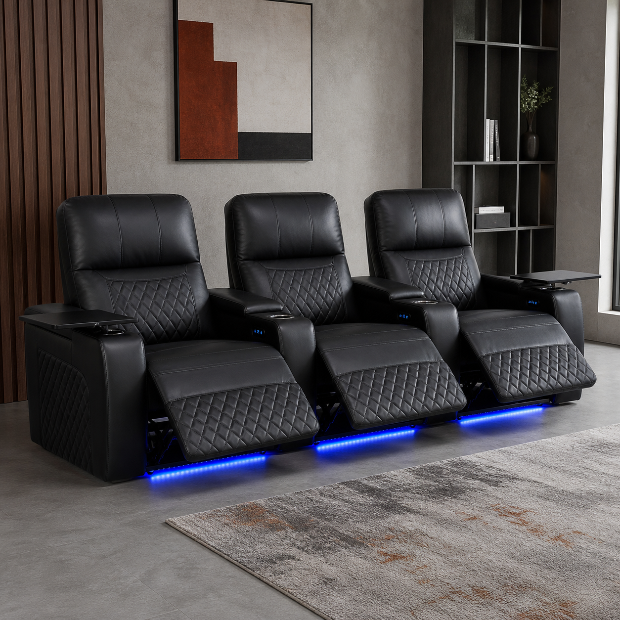 Summit Recliner complete configuration from an alternate angle