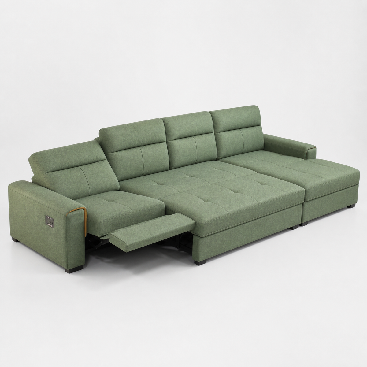 Sundial Recliner complete configuration on a white background