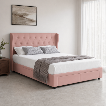Tara - Bed Pink lifestyle view