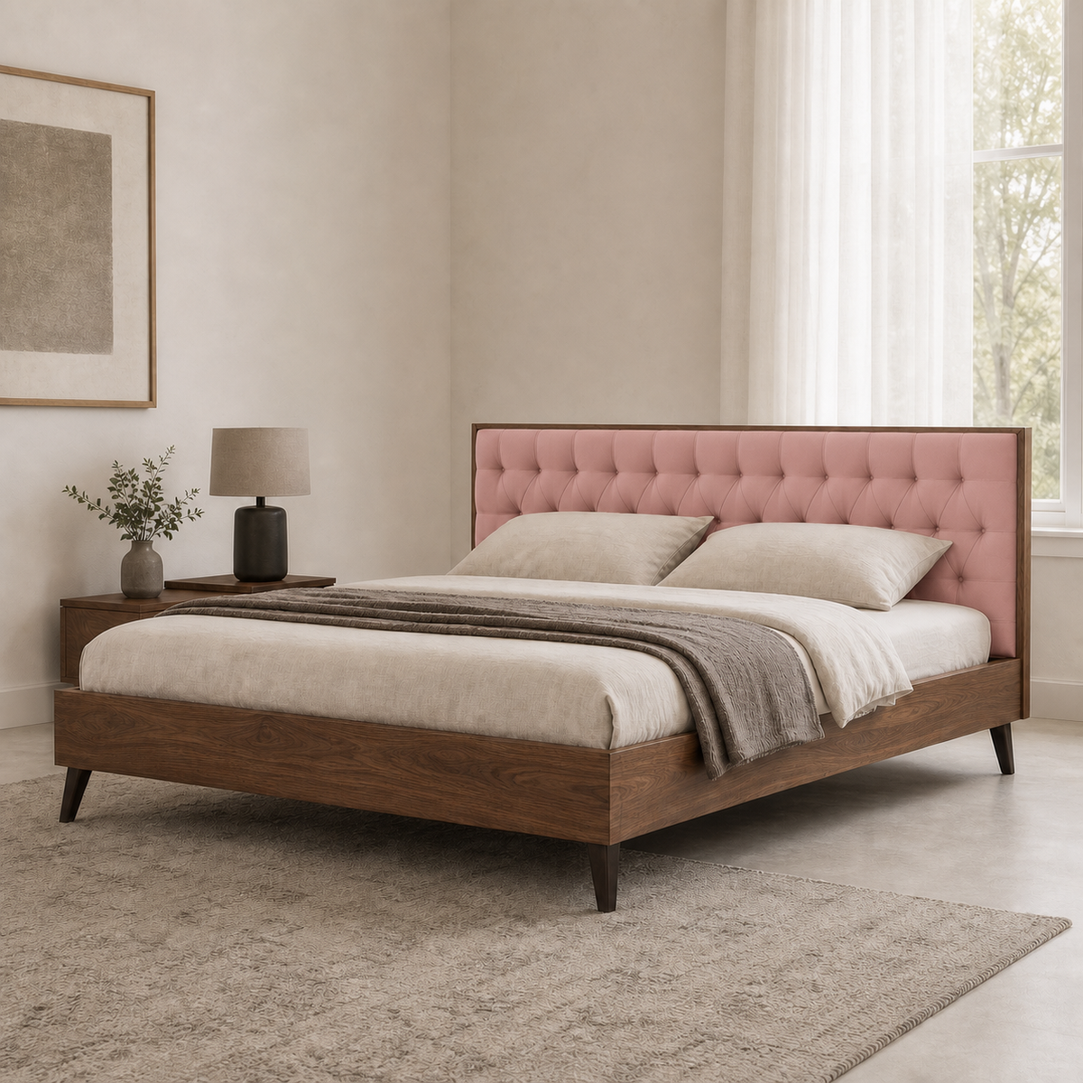 Tash - Bed Pink lifestyle view