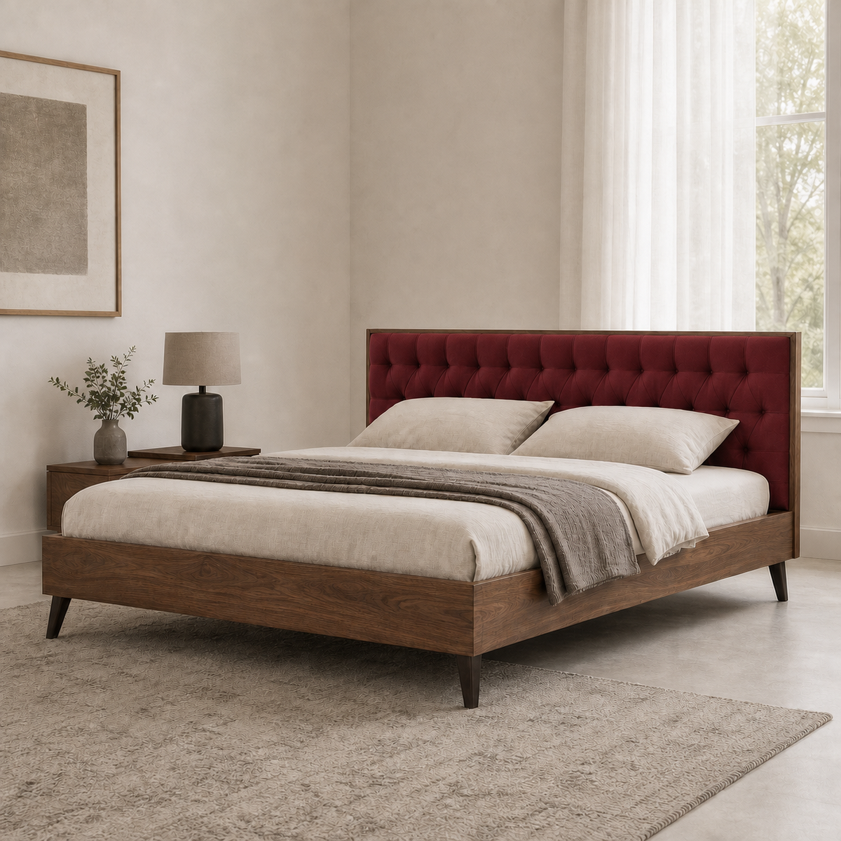 Tash - Bed Red lifestyle view