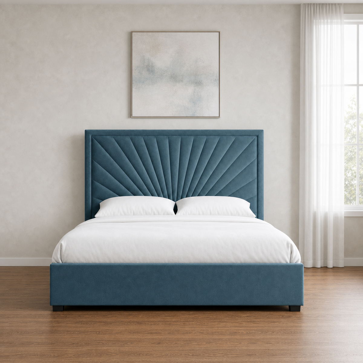 Tenor - Bed, complete straight-on bed view