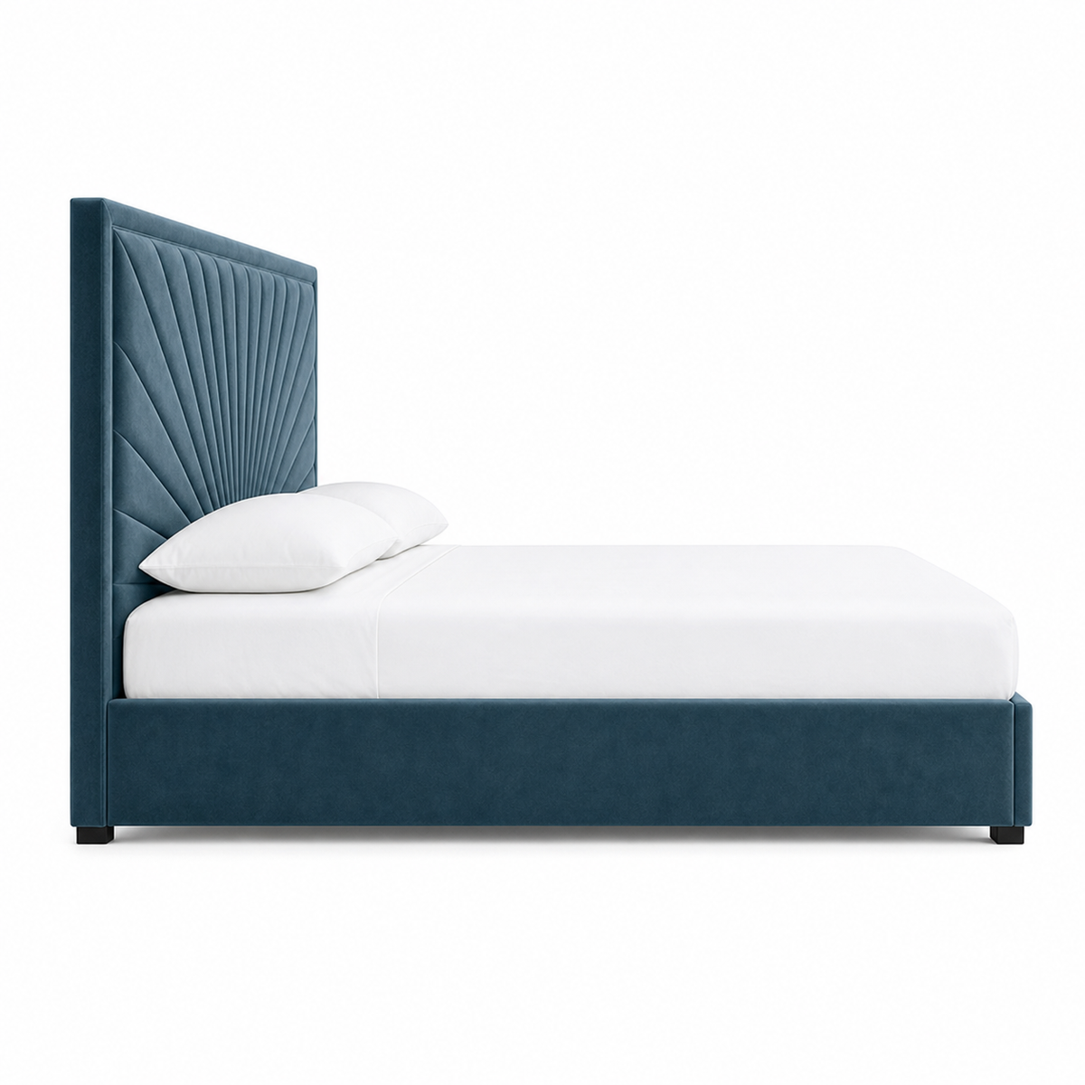 Tenor - Bed, complete long-side studio bed view