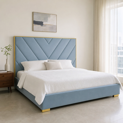 Tess - Bed Blue lifestyle view