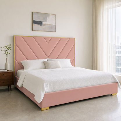 Tess - Bed Pink lifestyle view