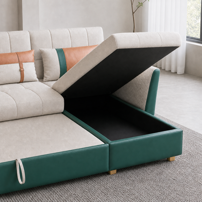 Theon - Sofa bed, source-proven sofa-bed mechanism or construction detail